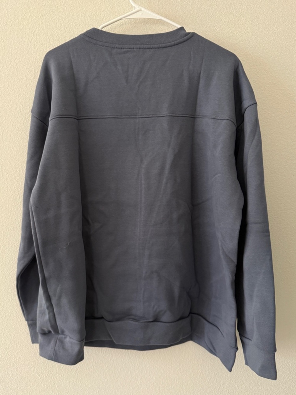 NWT Mondetta Women's Blue Purple Soft Crew Neck Sweatshirt XL w/ POCKET! - Picture 6 of 7